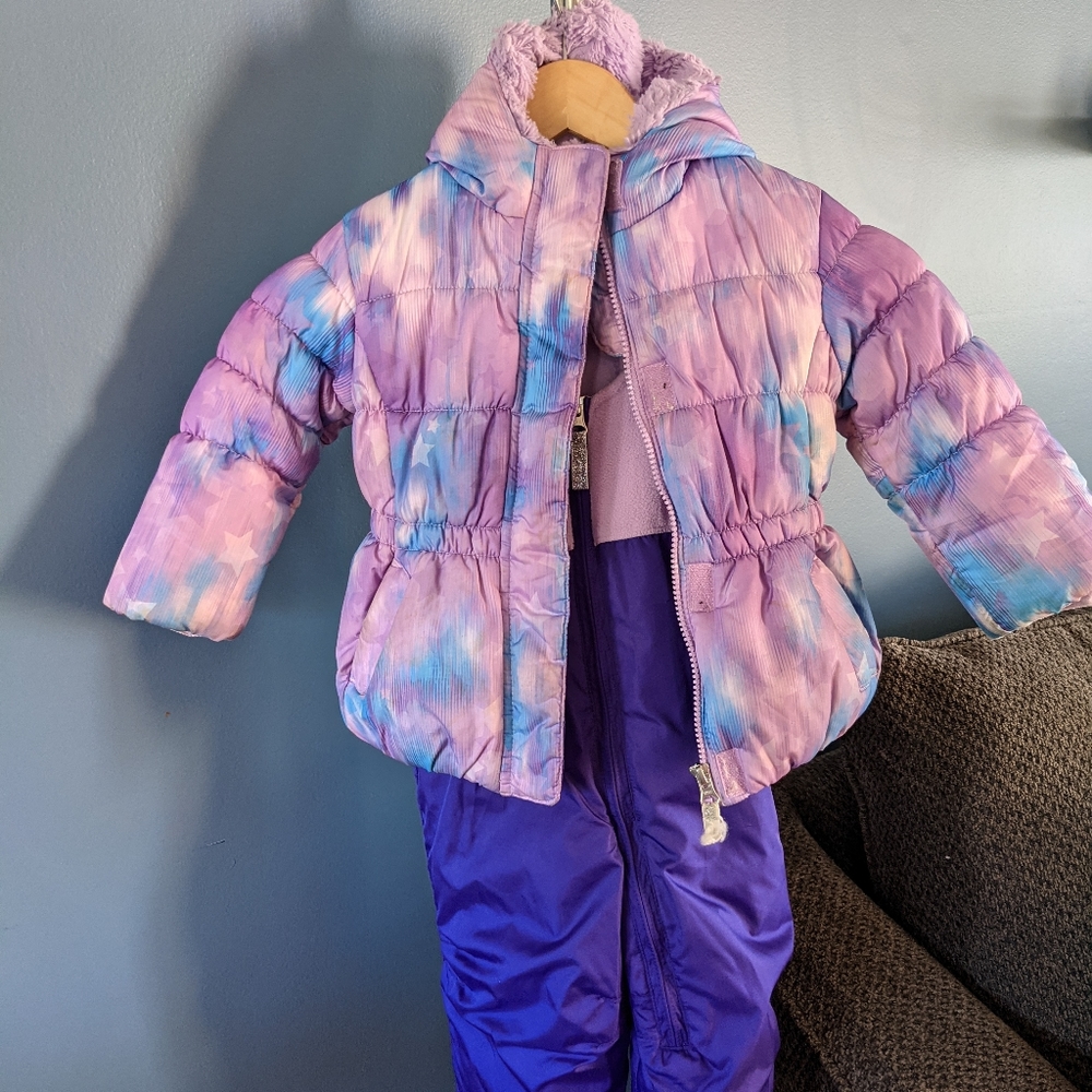 Toddler coat and snow pants